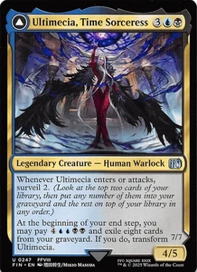 Ultimecia, Time Sorceress 247 Final Fantasy Magic the Gathering 004251 - Picture 1 of 2
