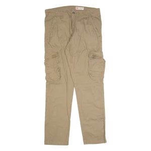 Pantalones Cargo Para Hombre WRANGLER Marrón Regular Tapered W32 L30 - Imagen 1 de 6