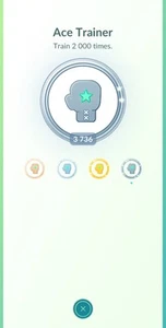 Pokemon Go Ace Trainer Medal (In 1 Day) - Afbeelding 1 van 1
