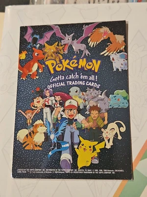Pokemon Checklist Foil 1999 Topps TV Animation Edition Pokemon Card - Image 1 of 4