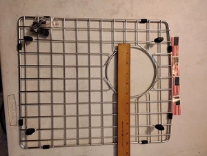Blanco 221008 Edelstahl Waschtischablage für Diamond 50/50 Doppel Links Schüssel USA - Bild 1 von 16