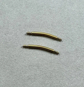 Juego de pasadores de barra de resorte pulsera curva Longines 21 mm genuino 719.035.29 - Imagen 1 de 1