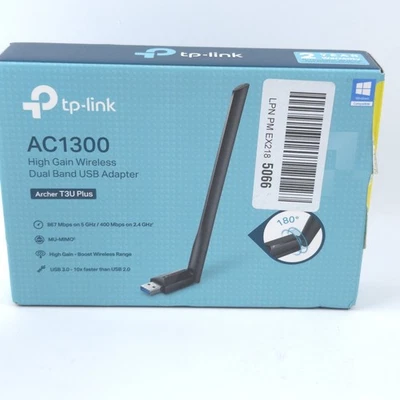 New Sealed TP-LINK AC1300 High gain Wireless Dual-Band USB Adapter - Image 1 of 4