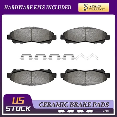 Pastillas de freno delanteras de cerámica para Enclave Cadillac XT5/XT6 Blazer Traverse Acadia Foto 1 de 4