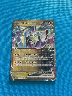 Miraidon ex 122/162 Sv05: Temporal Forces Holo - Image 1 of 2
