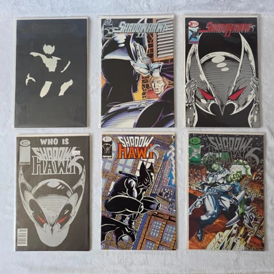 ShadowHawk Comic Lot | #1 3 4 + ShadowHawk II #1–3 | 90s Image Comics - Image 1 of 4