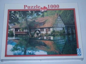 The Watermill, 1000 Piece Jigsaw Puzzle, FX Schmid, 50cm x 70cm New and Sealed - Picture 1 of 5