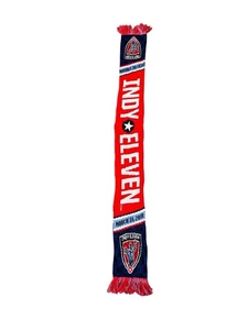 Indy Eleven Soccer Scarf  Stadium First Game March 31 2018 Fan Merchandise - Picture 1 of 12