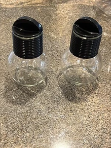 Vintage Libbey HOTTLE Set Of 2 With Lid HOT BOTTLE Coffee Tea Glass Carafes - Picture 1 of 4