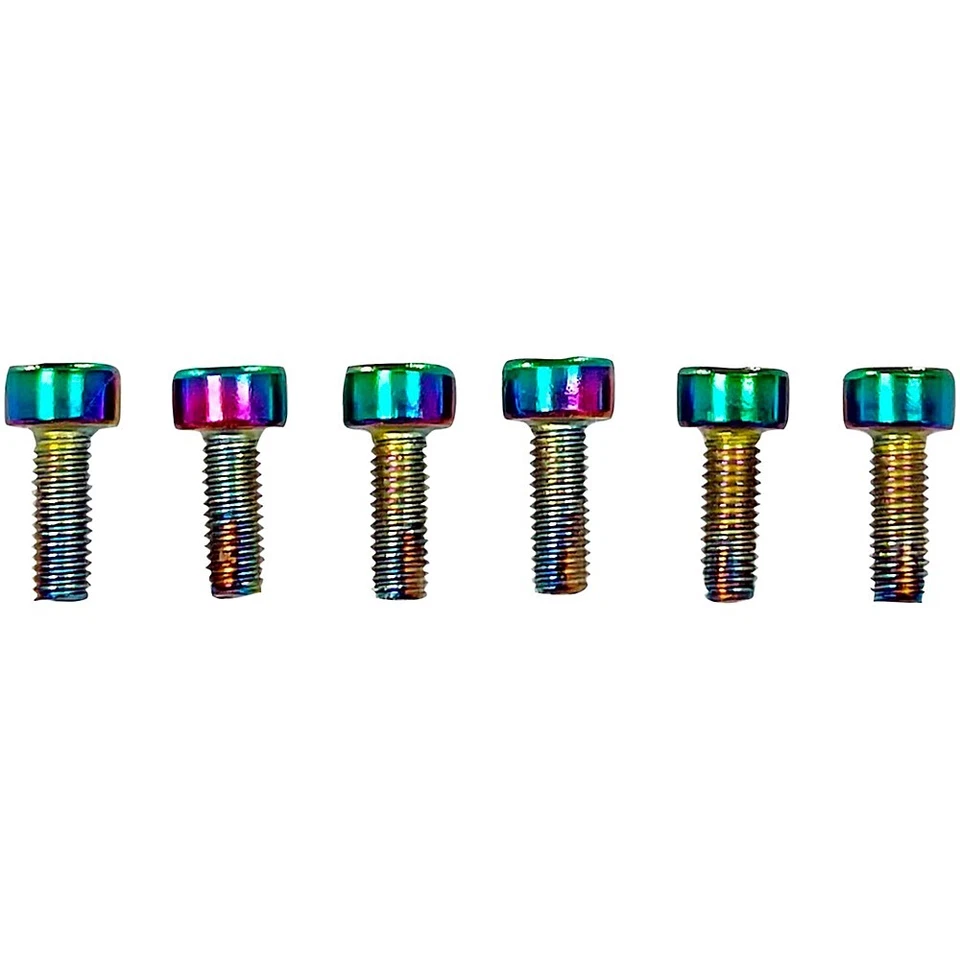 Floyd Rose Stainless Steel Saddle Mounting Screws Burnt Chrome - Image 1 of 1