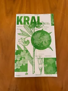 Zine King Kral Vol 2, Nº 5 (Flor) Flora Hojas Naturales Tipo Catálogo Dibujo Hágalo Usted Mismo - Imagen 1 de 7