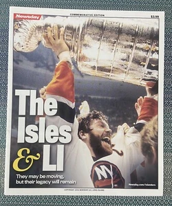 NY Islanders NHL Hockey Edizione Commemorativa Newsday nuovo articolo da collezione! - Foto 1 di 16
