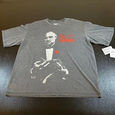 The Godfather Graphic T-Shirt Movie Tee Crew Neck Short Sleeve Mens Medium NWT - Image 1 of 4