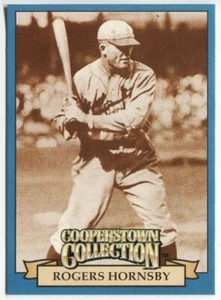 1996 Kenner SLU Cooperstown Collection Card - Rogers Hornsby St. Louis Cardinals - Picture 1 of 2