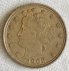1906 5C Liberty V Nickel - Picture 1 of 2