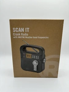 RadioShack 2000655 Am/FM/weather Band Crank Radio Antenna LED Flashlight (i2)NEW - Zdjęcie 1 z 5