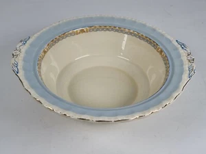 Vintage Grindley England 9" Serving Bowl – Baby Blue & Yellow Floral Design - Picture 1 of 15