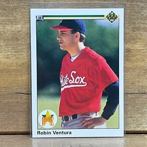 1990 Upper Deck Star Rookie Baseball Card #21 Robin Ventura Chicago White Sox RC - Picture 1 of 2