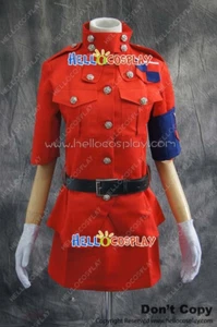 Hellsing Cosplay Seras Victoria Red Uniform Costume H - Picture 1 of 5