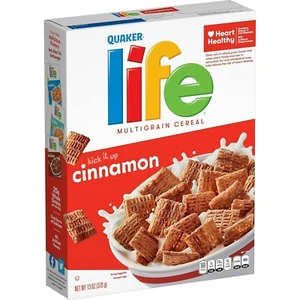 Life Breakfast Cereal, Cinnamon, 13Oz Boxes (3 Pack) - Picture 1 of 7