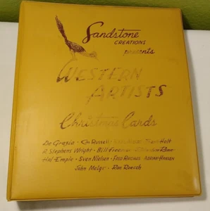Sandstone Creations Presents Western Artists Christmas cards Samples Catalog1971 - Picture 1 of 12