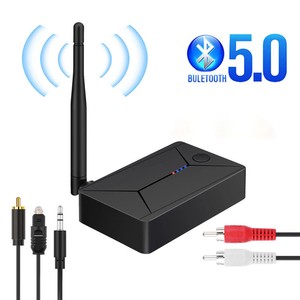 Bluetooth 5.0 Audio Transmitter RCA USB Coaxial Optical Wireless Adapter Dong/