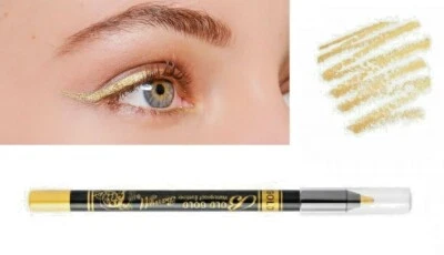 Barry M Gold Waterproof Eyeliner Long Lasting Precision Pencil Gold Bold Colour - Image 1 of 2