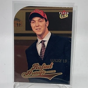 2004-05 Fleer Ultra Lucky 13 Gold Medallion Rafael Araujo #183 Rookie RC - Picture 1 of 3