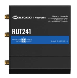 Teltonika 4G / CAT4 LTE Mission Critical Industrial Cellular Gateway | RUT241 - Picture 1 of 5
