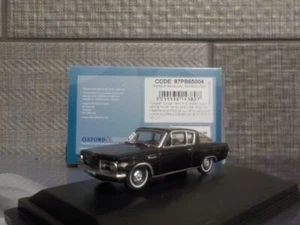 1965 - Plymouth Barracuda - Black /Gold - 1/87 Scale - Oxford Diecast 87PB65004 - Picture 1 of 5