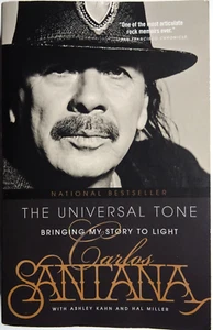 CARLOS SANTANA THE UNIVERSAL TONE BRINGING MY STORY TO LIGHT BUCH - Picture 1 of 2