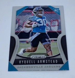 2019 Panini Prizm RC Base #338 Ryquell Armstead Jacksonville Jaguars - Picture 1 of 2