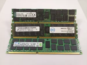 LOT 24 MAJOR BRAND 16GB 2Rx4 DDR3 PC3L-10600 1333MHZ 1.35V ECC SERVER MEMORY RAM - Picture 1 of 1