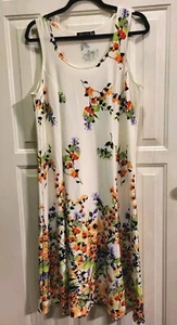 Notations Dress Floral Pattern Size Medium W33 - Picture 1 of 5