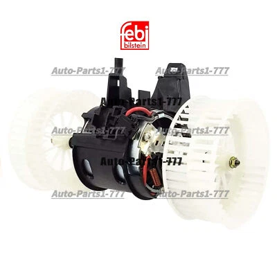 FEBI HVAC Blower Motor w/Fan For BMW  M5 M6 525i 528i 530i 535i 550i 645Ci 650i - Image 1 of 4