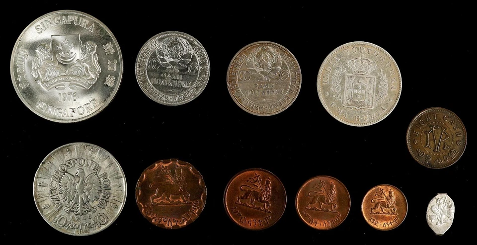 MIXED LOT. Group of Assorted Issues (11 Pieces) 1881-1976 - Image 1 of 2