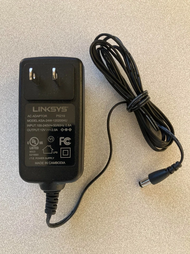 Adaptador CA P5219 120V/12V 2.0A Foto 1 de 1