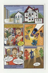 eBay Live! Chicago 2008 eBay Heroes Comic Book Sticker Page #2 - Picture 1 of 1