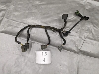 1990-1993 Mazda Miata 1.6L Engine Wire Harness Fuel Rail Injectors  90-93 #4-1 - Image 1 of 4