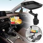 Car Cup Holder Tray With Dual Cup Holder Portable Car Table Food Organized Q1q4