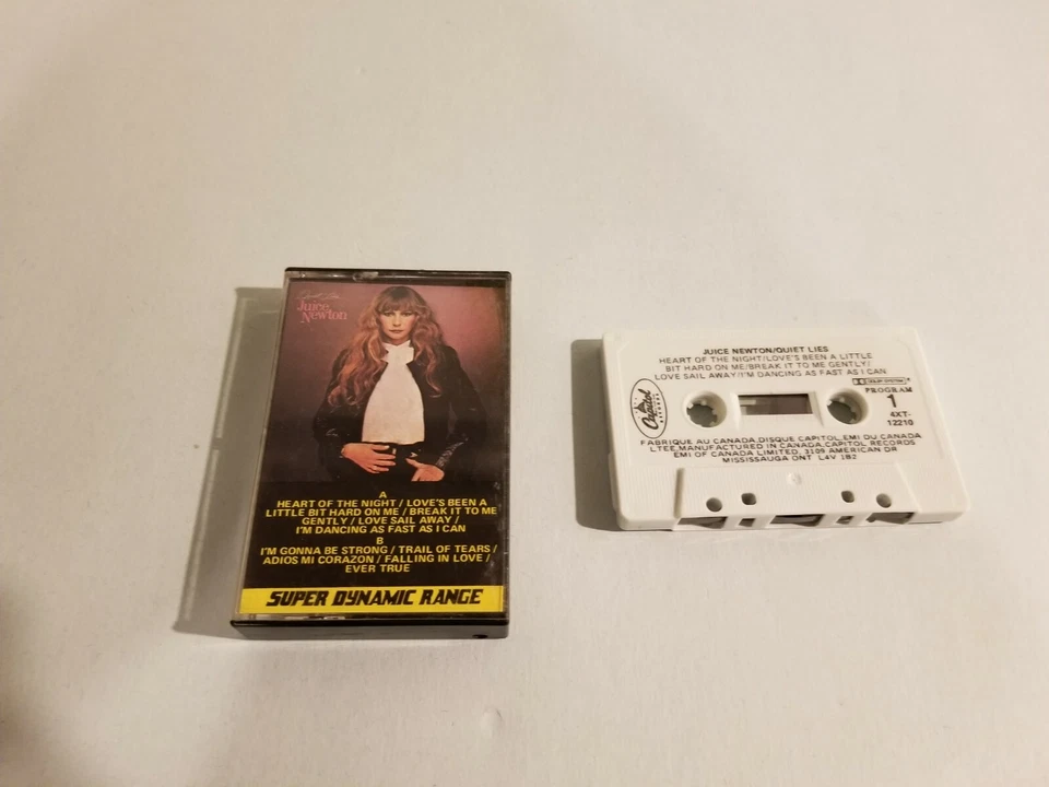 Juice Newton - Quiet Lies - Cassette Tape - Image 1 of 1