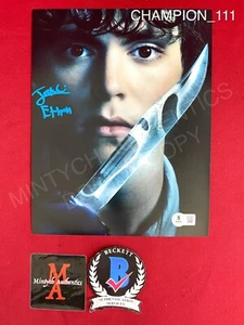 Jack Champion autographed signed 8x10 photo Scream Beckett COA Ghostface - Picture 1 of 2