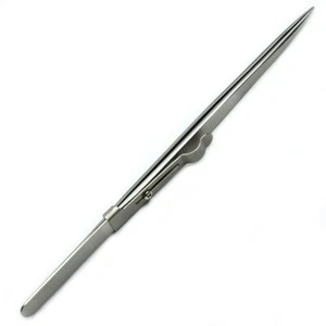 Edelstahl Präzision Pinzette 6,4 Zoll antistatisch mit Schiebeverschluss Design - Bild 1 von 6
