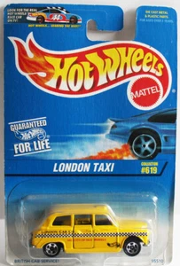 HOT WHEELS LONDON TAXI LONDON CAB CO Rare UK Original Corgi Casting - Picture 1 of 2