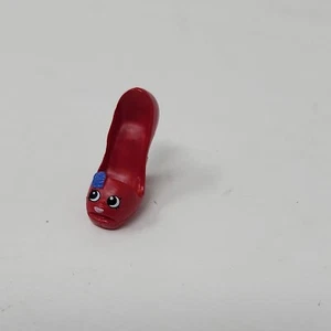 Shopkins Stagione 3 Esclusiva Fashion Spree HI HEEL Figura Scarpa Destro Rosso - Foto 1 di 5