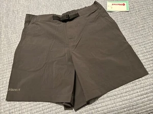 NWT Marmot Womens Size 8 Kodachrome Short Gray Outdoor Hike Nylon Shorts - Picture 1 of 8