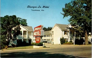 Shangri-La Motel Tuscaloosa Alabama Postcard - Picture 1 of 2
