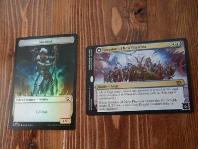 NM - INVASION OF NEW PHYREXIA - March Of The Machine - MOM - Magic w/Foil Emblem - Image 1 of 4