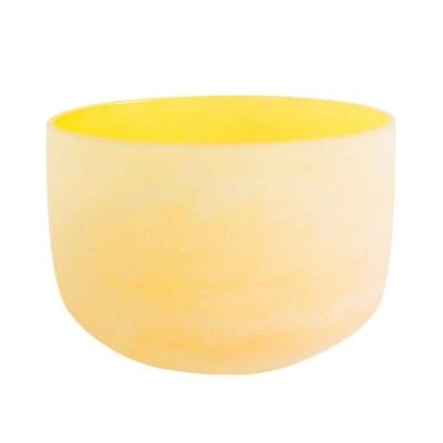 Chakra Quartz Crystal Singing Bowl ~ Rainbow Color ~ 7" Diameter - Image 1 of 4