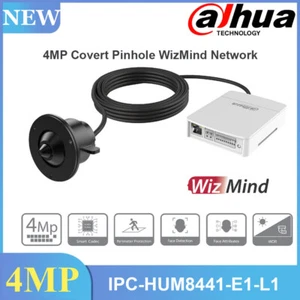 Dahua IPC-HUM8441-E1-L1 4MP Covert Pinhole Starlight IP Camera PoE H.265+ - Picture 1 of 5